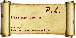 Pirnaga Laura névjegykártya